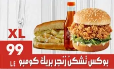 بوكس تشكن زنجر بريك كومبو
